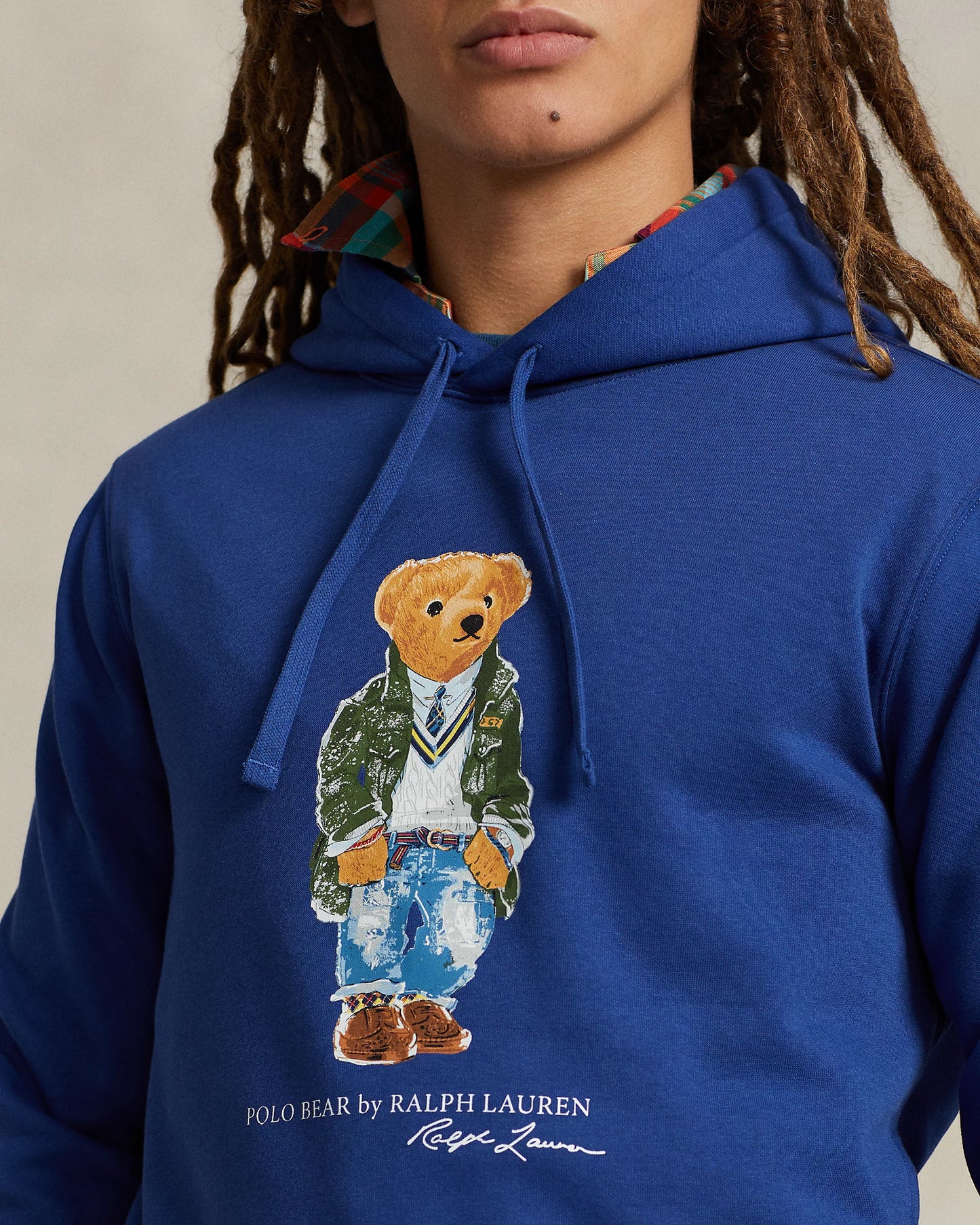 Polera Bear Ralph Lauren Azul