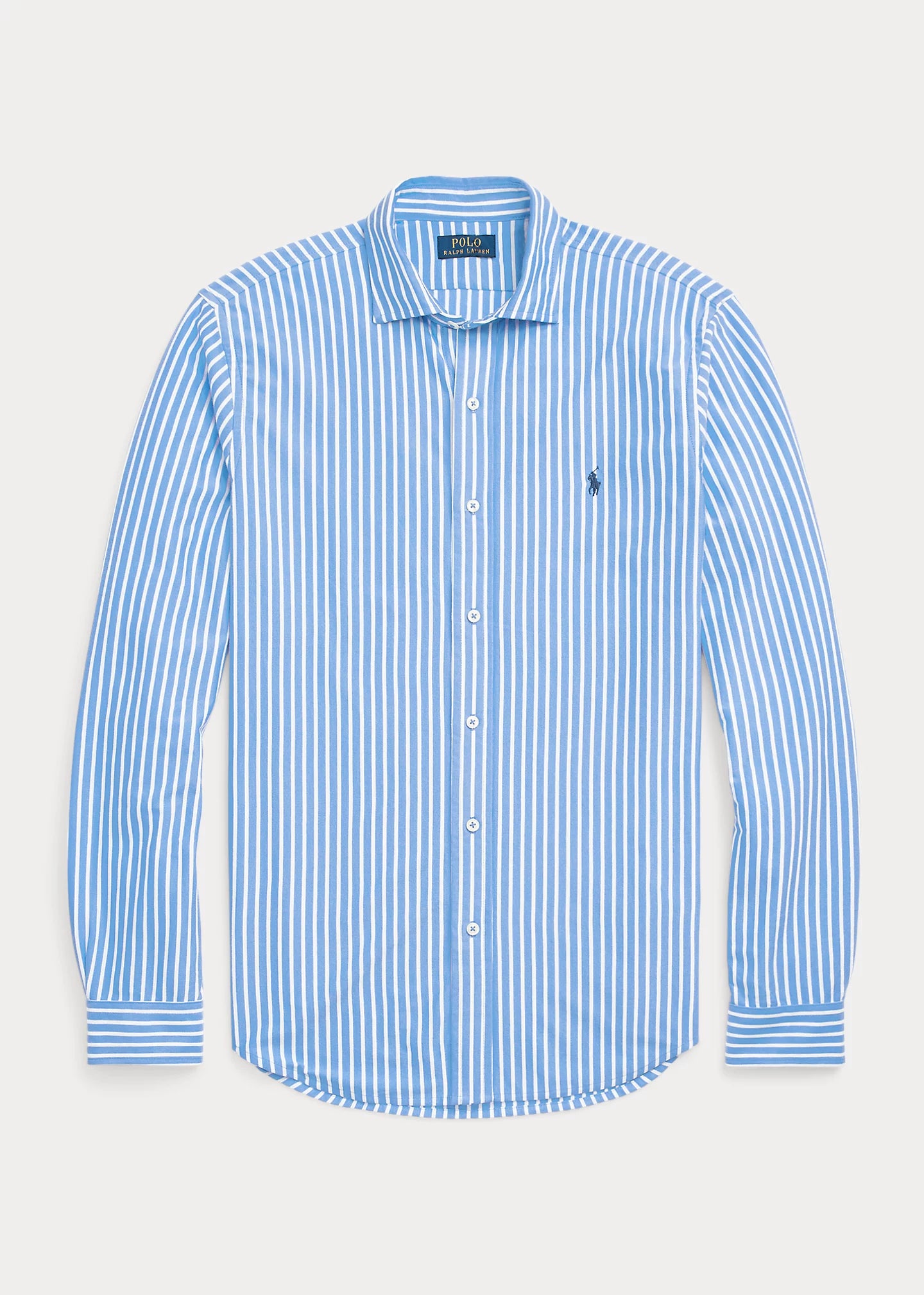 Camisa Ralph Lauren Lineas Celeste