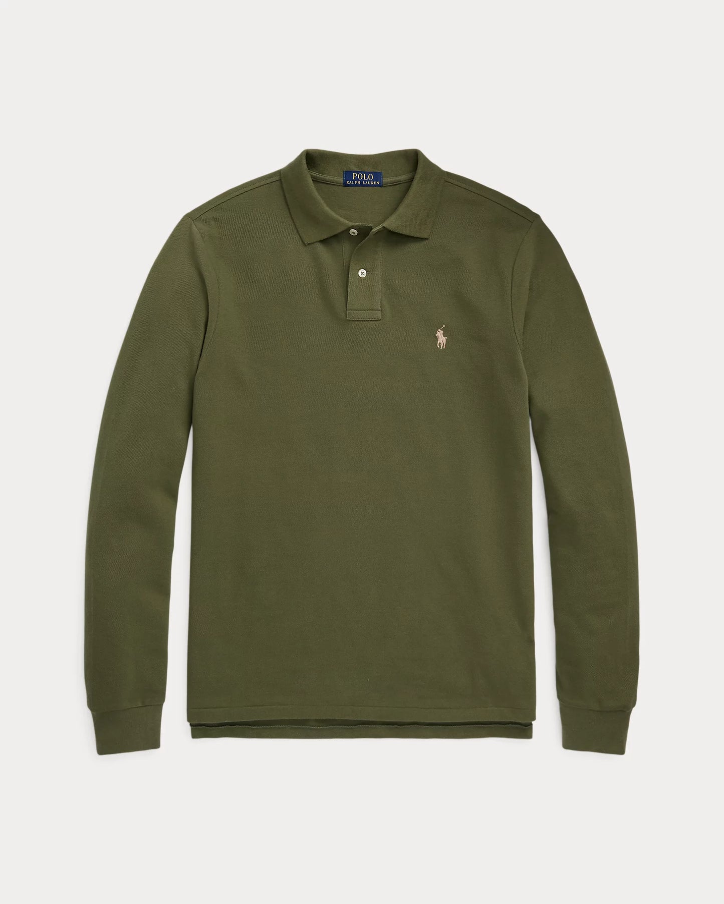 Camisero Ralph Lauren Manga Larga Verde