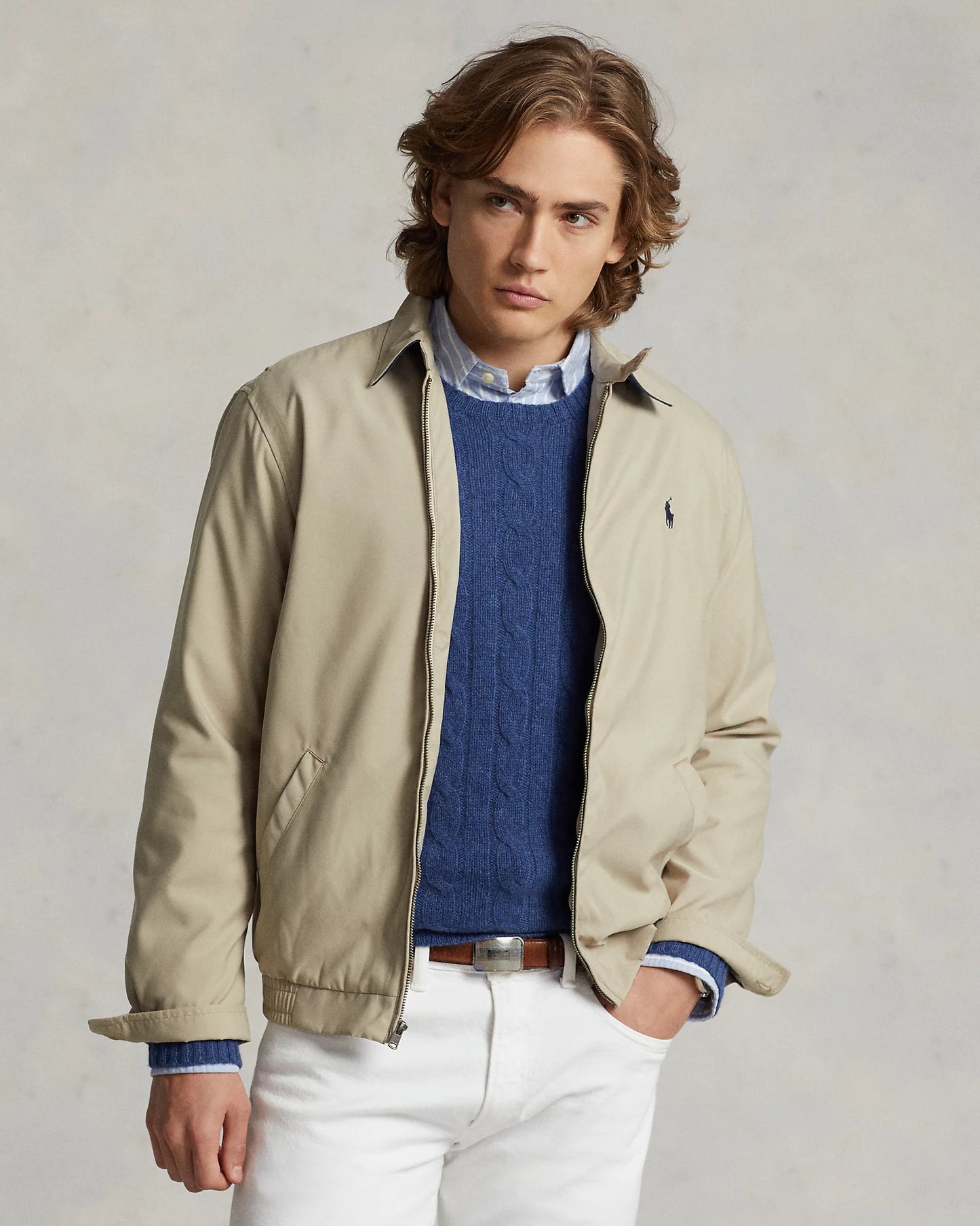 Casaca Ralph Lauren Bi-Swing Beige