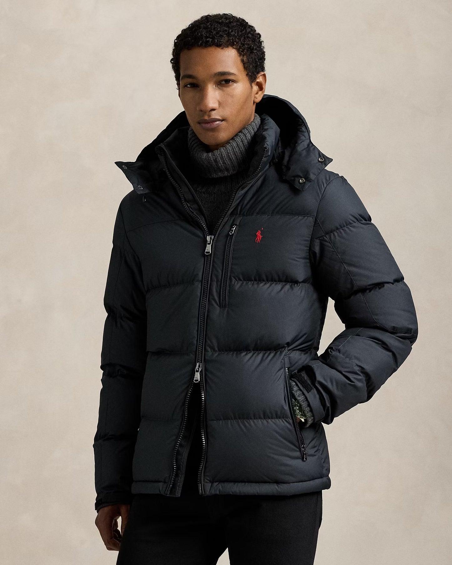 Preventa Casaca Ralph Lauren Gorham de plumón Negro
