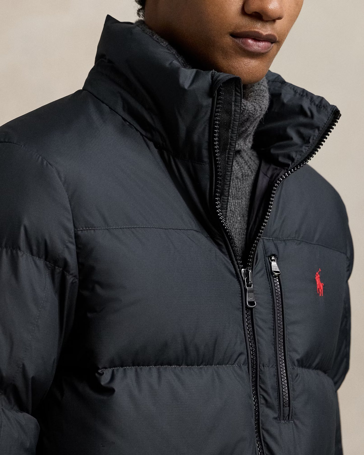 Preventa Casaca Ralph Lauren Gorham de plumón Negro